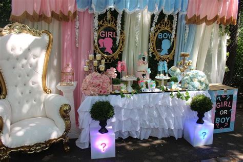 Garden Gender Reveal Party Ideas Photo 1 Of 18 Catch My Party