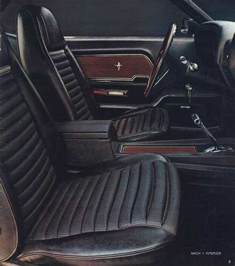 1970 Mustang Mach 1 Interior Colors