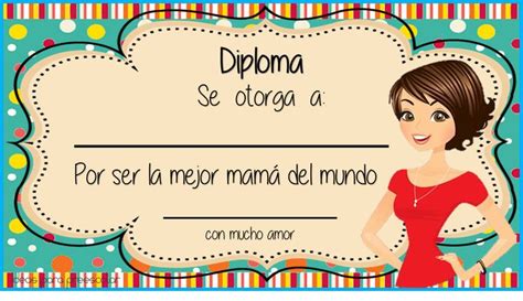 Pin De Erika Muñoz En Diplomas Para Mamá Diplomas Para Mamá Modelos