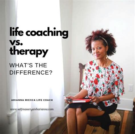 life coaching vs therapy what s the difference life coach coaching therapy