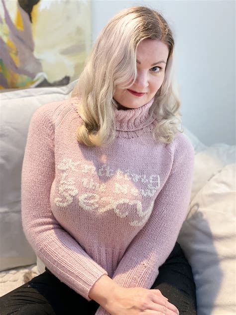 Knitting Is The New Sexy Signature Sweater Pattern Knit With Heidi