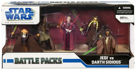Star Wars Battle Pack Jedi Vs Darth Sidious The Toyark