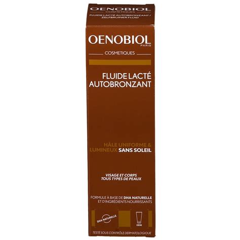 Oenobiol Fluide Lacté Autobronzant 100 Ml Shop Apothekech