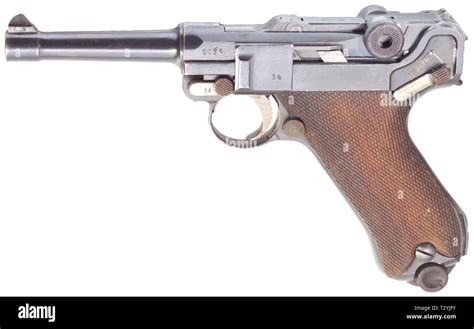 Small Arms Pistols Luger Pistol 08 Parabellum Caliber 9 Mm