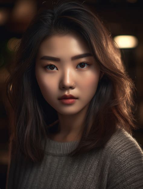 How To Imagine Korean Model 16 Years Old Brown Eyes 8k Ultra