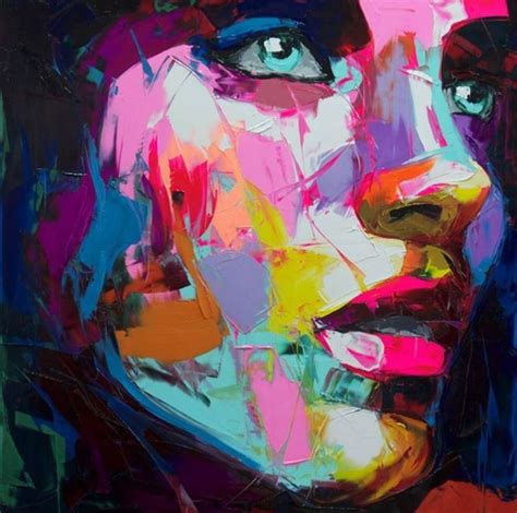 Françoise Nielly Oil Painting Abstract Canvas Painting Abstract