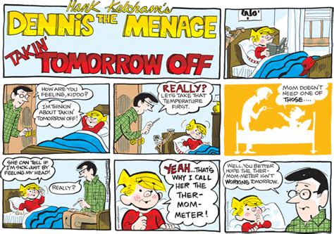 Dennis The Menace Comic Strip For January 14 2018