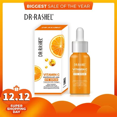 To get the best vitamin c serum benefits, the first thing to look for is how the vitamin c serum is packaged. 12.12 DR.RASHEL Brightening Vitamin C Eye Serum | Shopee ...