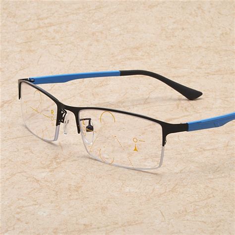 Mincl Bifocal Reading Glasses Men Progressive Multifocal Lens Eyeglasses Unisex Progressive