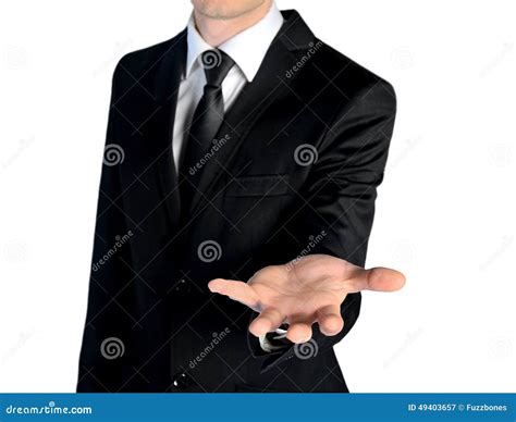 Business Man Give Hand Stock Image Image Of Hold Adult 49403657