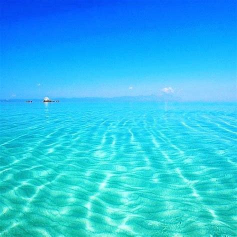 The Crystal Clear Waters Of Greece 🇬🇷 • • Greece Grece Griechenland Hellas Grecia Blue