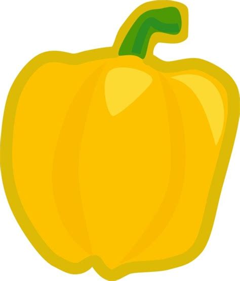 Yellow Vegetable Clip Art Free Image Download