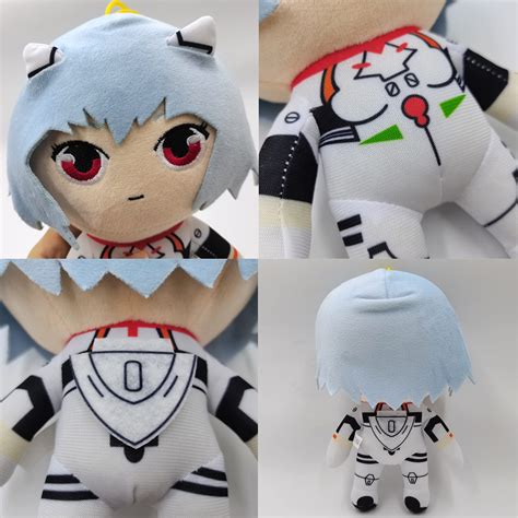 Rei Ayanami Plush Figure Toys,Neon Genesis Evangelion Rei Ayanami Plush
