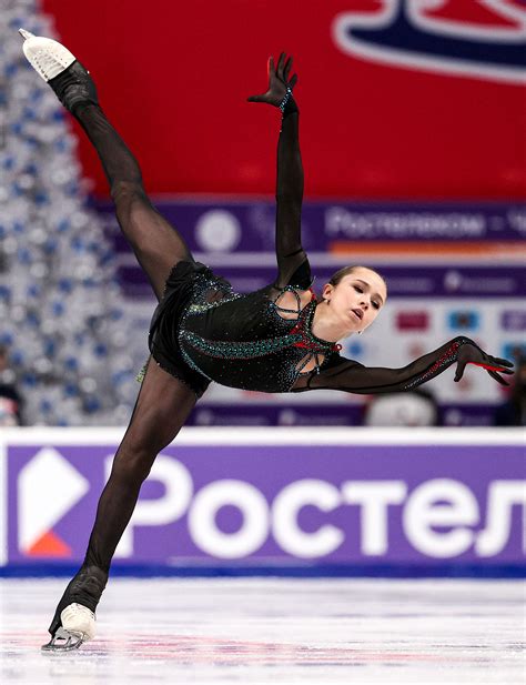 Figure Skating Strong Ladies Field Shines At Russian Nationals Cgtn