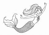 Sirena Sirenas Meerjungfrau Youloveit Páginas Madchen sketch template