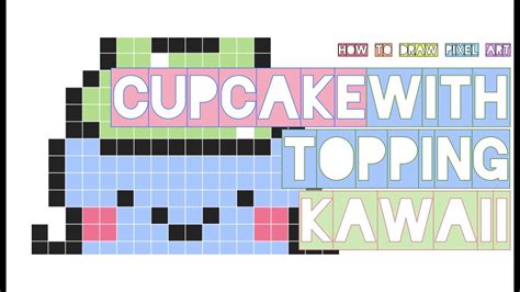 How To Draw Cute Cupcake With Topping Kawaii Easy Robot