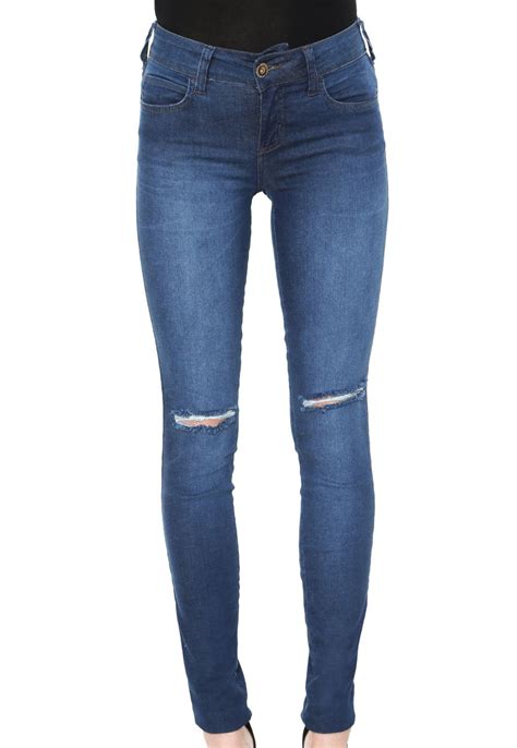 Calça Jeans Colcci Skinny Fátima Azul Compre Agora Dafiti Brasil