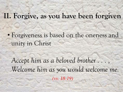 Ppt Forgive As You Have Been Forgiven Philemon 1 25 Powerpoint
