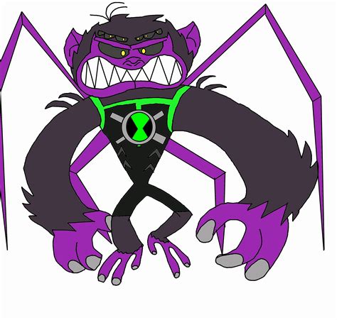 Ben 10: Ultimate Spidermonkey by 3dmarioworld on DeviantArt