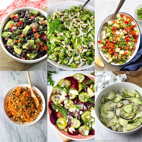 25 Best Salads Made Without Lettuce Zucchini Zone