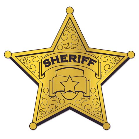 Sheriff Badge Png Transparent Image Download Size 1500x1500px