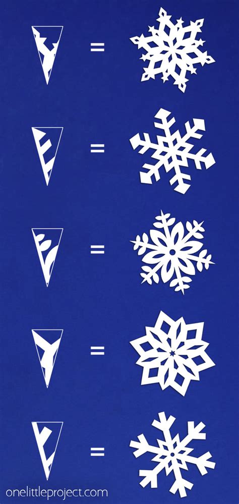 Paper Snowflake Templates Printable