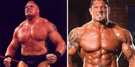 Brock Lesnar Vs Batista And 9 Other Ruthless Aggression Era Matches We