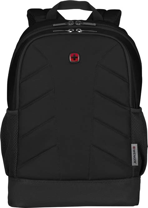 Wenger 18 Ltrs Black Laptop Backpack 610185 Up To 14 Inches Fashion