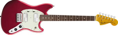 Fender Pawn Shop Mustang Candy Apple Red Long And Mcquade Musical