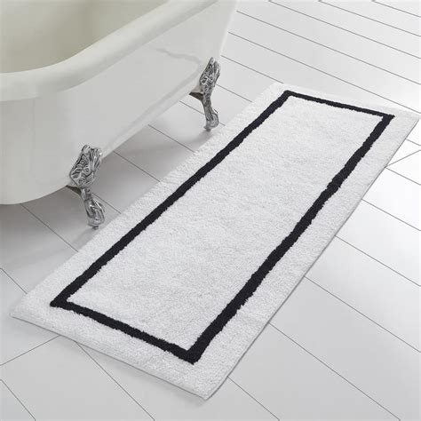 Black Bathroom Rugs And Mats At