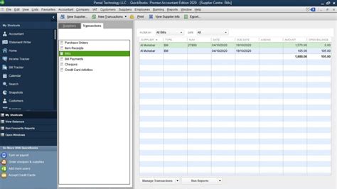 Select the credits created under apply credits. How to Create Purchase Invoice in Quickbooks - QuickBooks ...