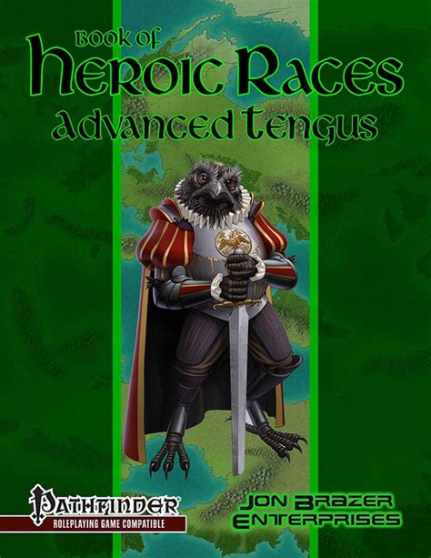 Book Of Heroic Races Advanced Tengus Pfrpg Open Gaming Store