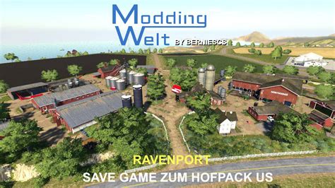 Mw Hof Pack Usa Edition Savegame Demo Ravenport V10 Fs19 Farming