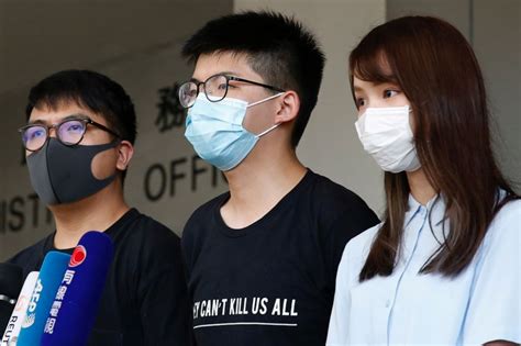 hong kong activist joshua wong speaks out on national security law amid reports his book is