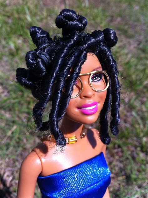Hairstyle Made By Lavishbraids Natural Hair Doll Doll Hair Barbie Hair