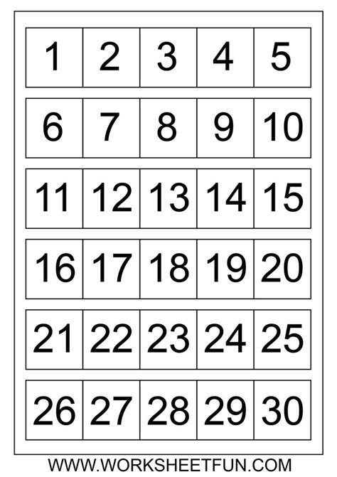 Best 25 Free Printable Numbers Ideas On Pinterest Counting 20 Kids