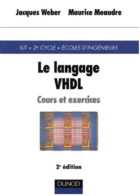 Pdf Le Langage Vhdl Cours Et Exercices Dokumen Tips