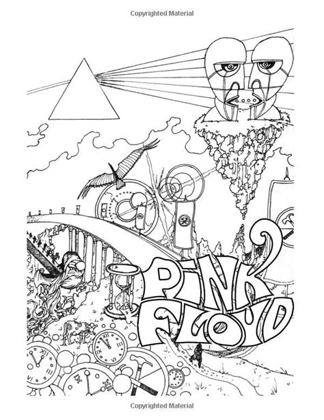 Color Me Rock And Roll Coloring Book About Classic Rockers Brian P