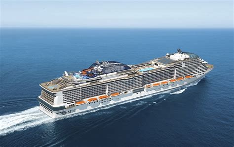 Inside The Stunning New Smart Ship Msc Meravigliaia Daily Mail Online