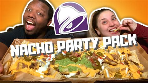 Taco Bell Nacho Party Pack Review Talking Favorite Shows Youtube