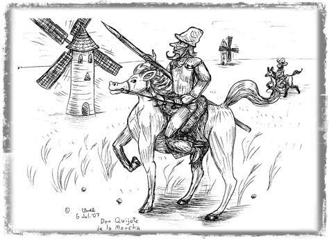 Top Imagenes De Don Quijote De La Mancha Para Colorear Elblogdejoseluis Mx