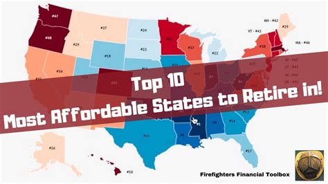 Top 10 Most Affordable States To Retire In Youtube