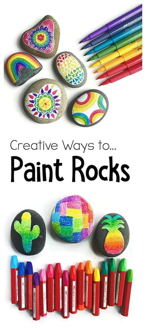 Cheap And Easy Diy Crafts Ideas For Kids Cool Art Projects Rock