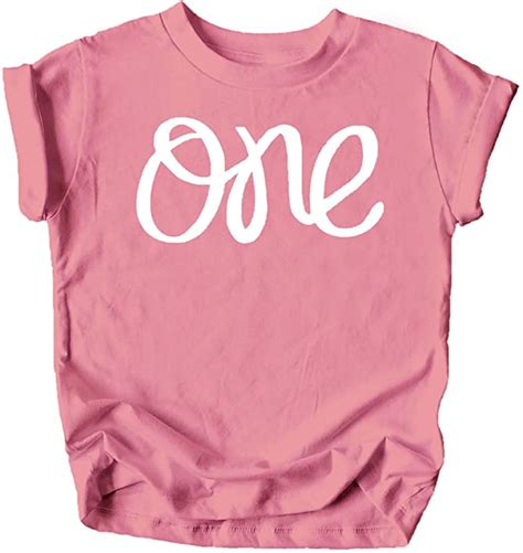 One 1st Birthday Shirt For Baby Girls First Birthday Outfit