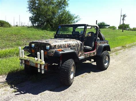 Sell Used 89 Jeep Wrangler Yj Camouflage Sticker In Corpus Christi