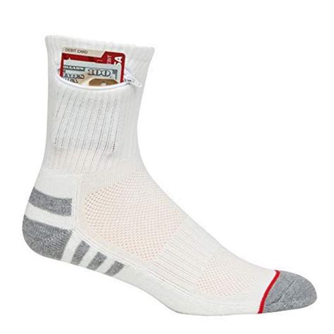 Pocket Socks Pocket Socks Mens Athletic Travel Ankle Socks With