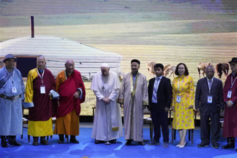 Hope Is Possible Pope Francis Joins Religious Leaders In Mongolia To