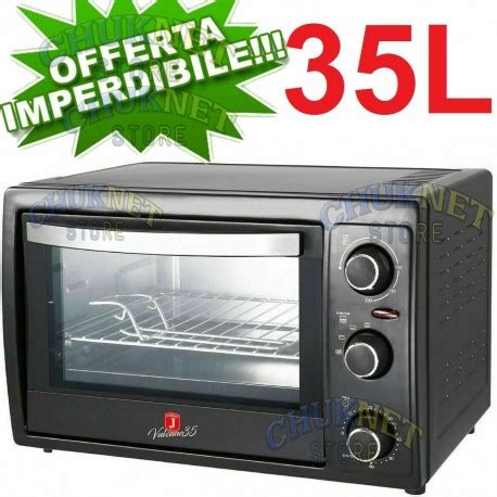 Eh no, non sono né magici, né i venditori stanno cercando di truffarvi. FORNO ELETTRICO VENTILATO 35 LITRI 1500W FORNETTO STATICO ...