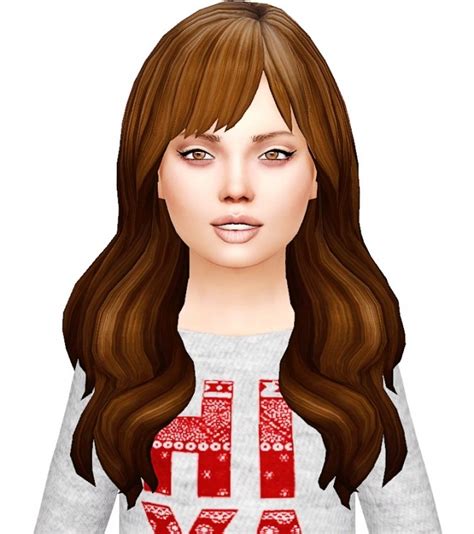 Newsea Guilty Romance Hair Conversion C T At Simiracle Sims 4 Updates