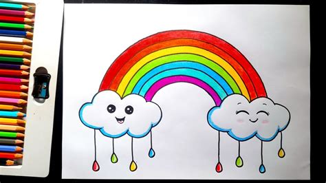 How To Draw Rainbow How To Draw Colour Rainbow 🌈 Rainbow Drawing